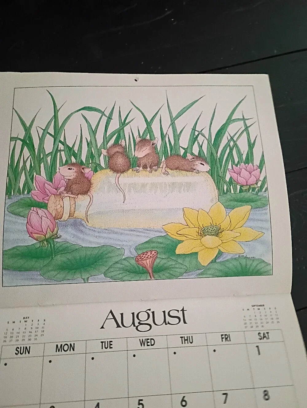 House Mouse Designs 1992 Calendar Ephemera Ellen Jareckie